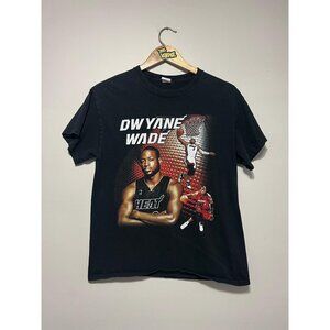 Vintage Dwayne Wade Miami Heat NBA Retirement Tour T-shirt